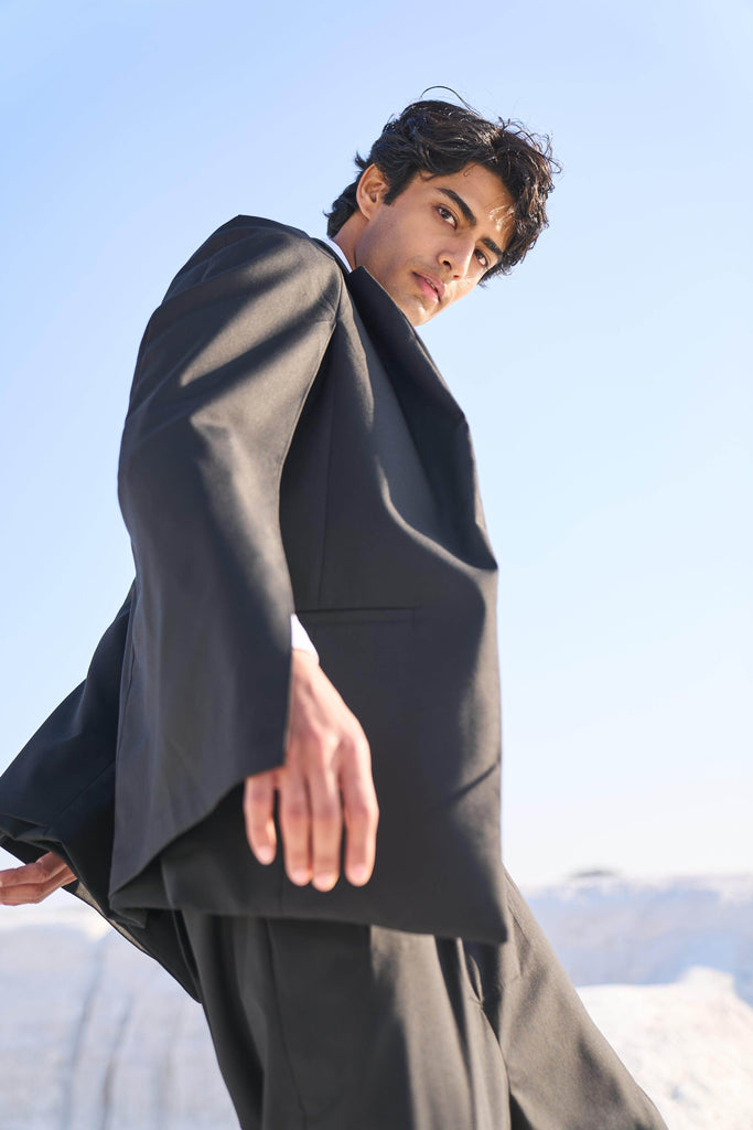 CAPE BLAZER - dash and dot dash and dot