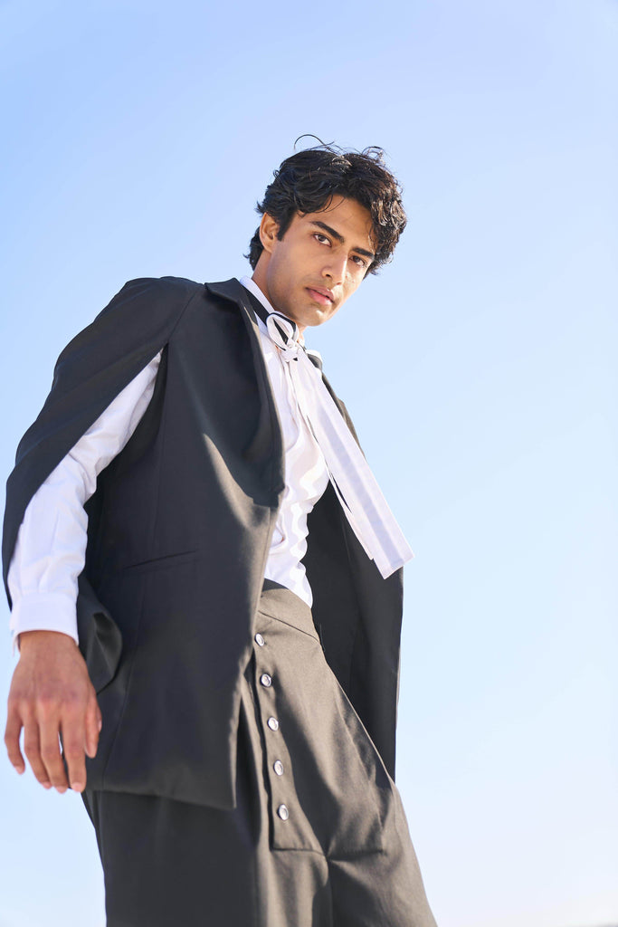 CAPE BLAZER - dash and dot dash and dot