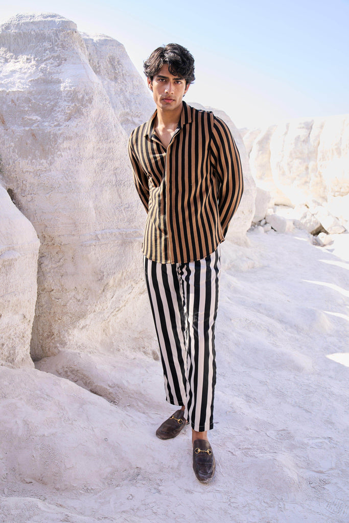 STRIPE PANT - dash and dot dash and dot