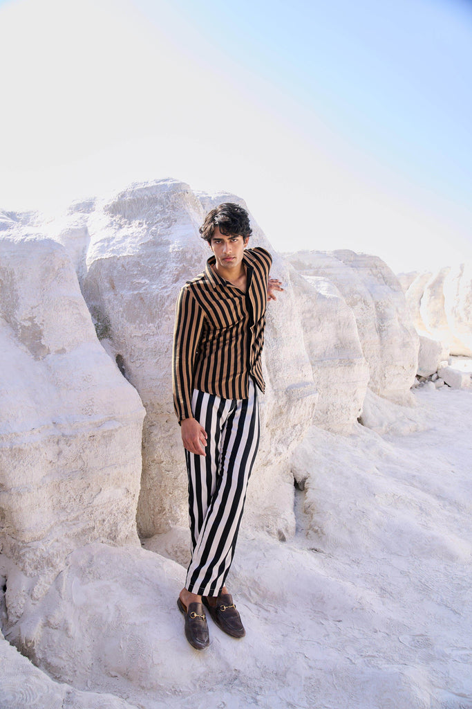 STRIPE PANT - dash and dot dash and dot