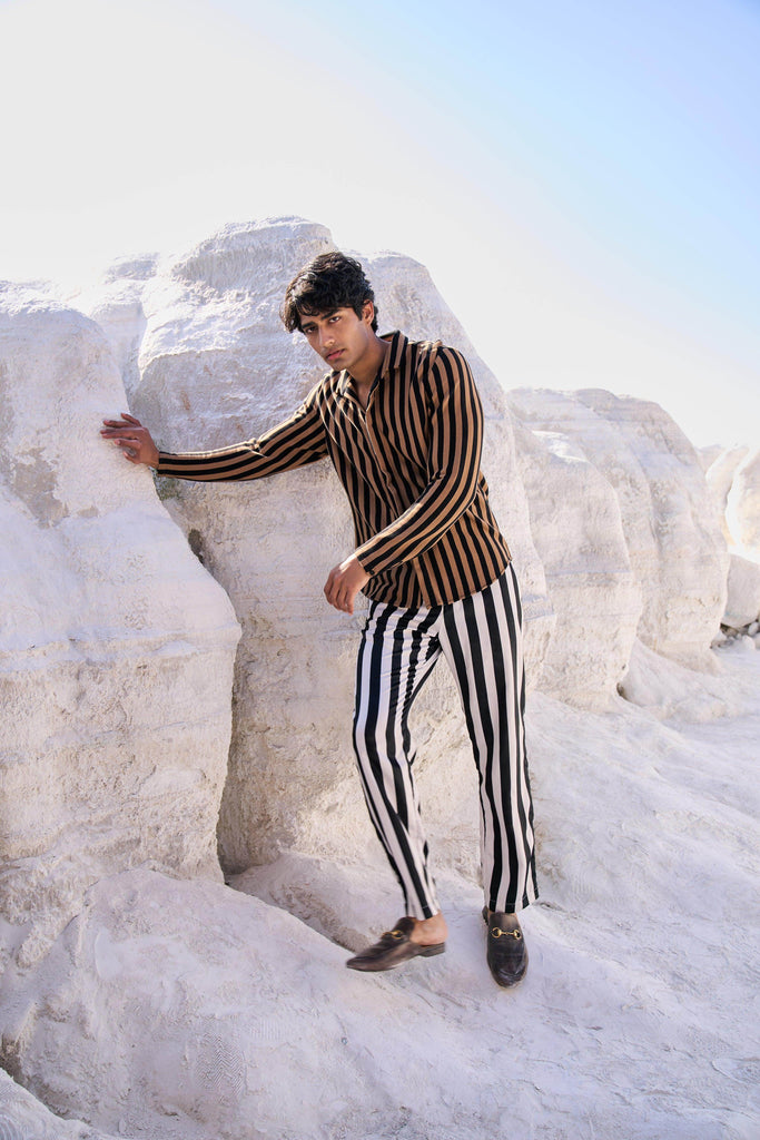 RETRO STRIPE SHIRT - dash and dot dash and dot