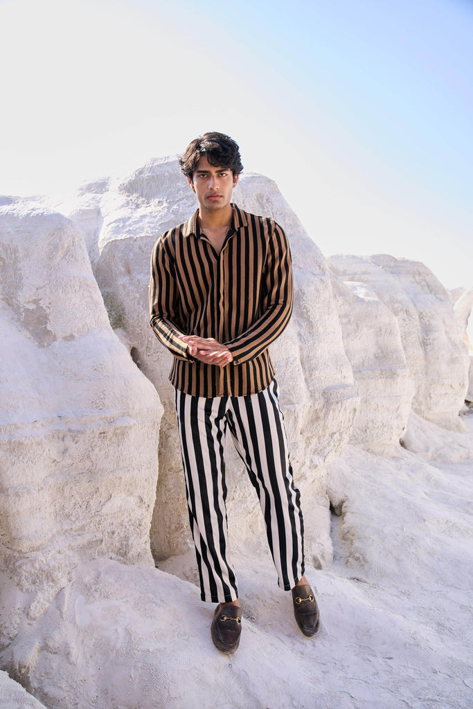 RETRO STRIPE SHIRT - dash and dot dash and dot