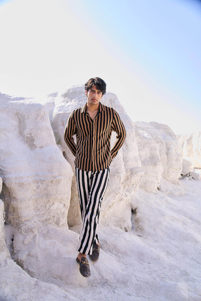 STRIPE PANT - dash and dot dash and dot