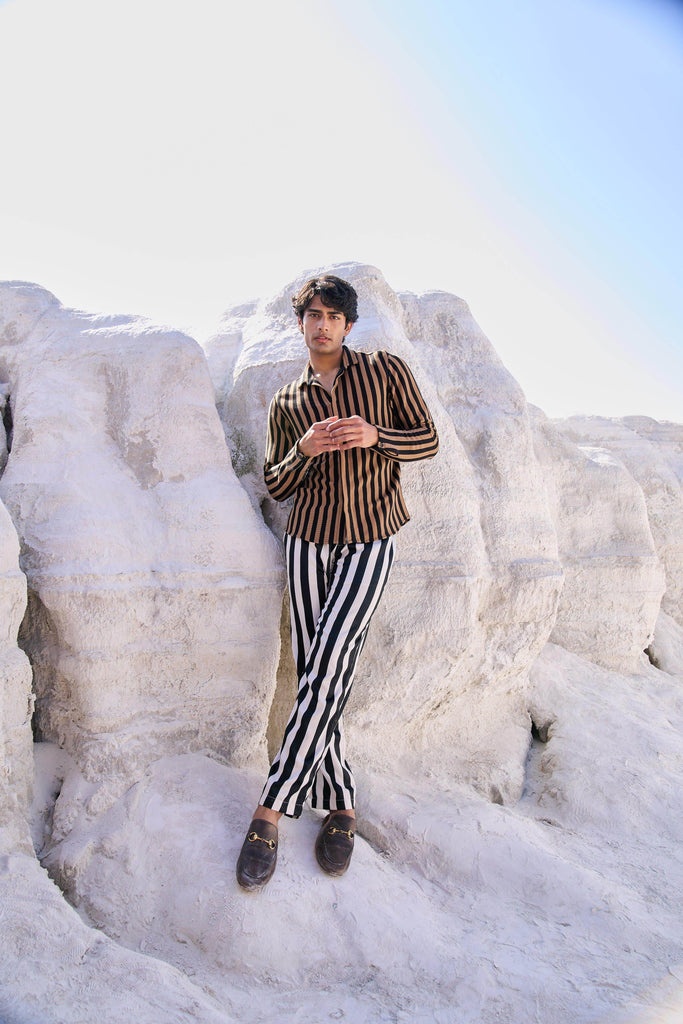 RETRO STRIPE SHIRT - dash and dot dash and dot