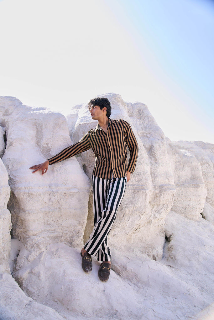 RETRO STRIPE SHIRT - dash and dot dash and dot