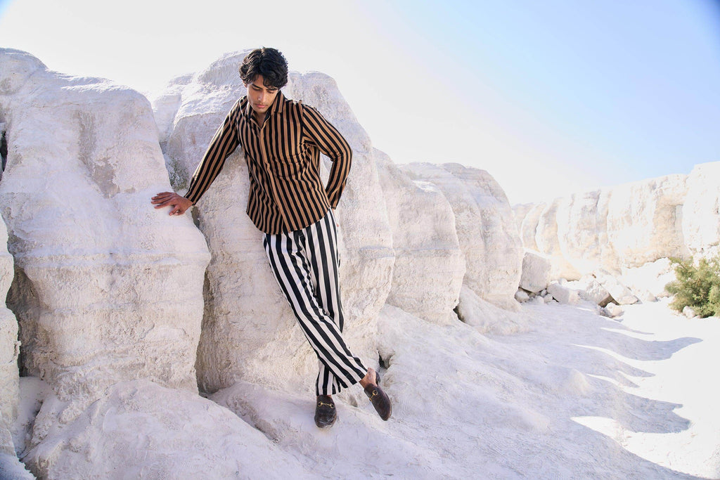 RETRO STRIPE SHIRT - dash and dot dash and dot