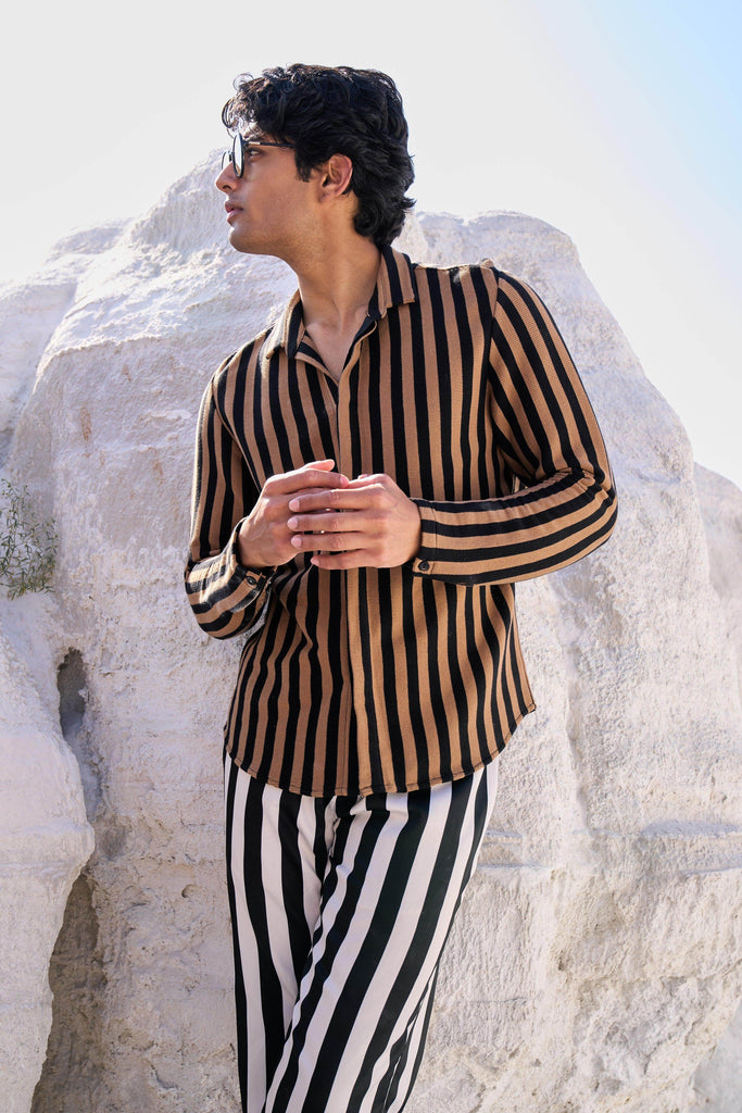 RETRO STRIPE SHIRT - dash and dot dash and dot