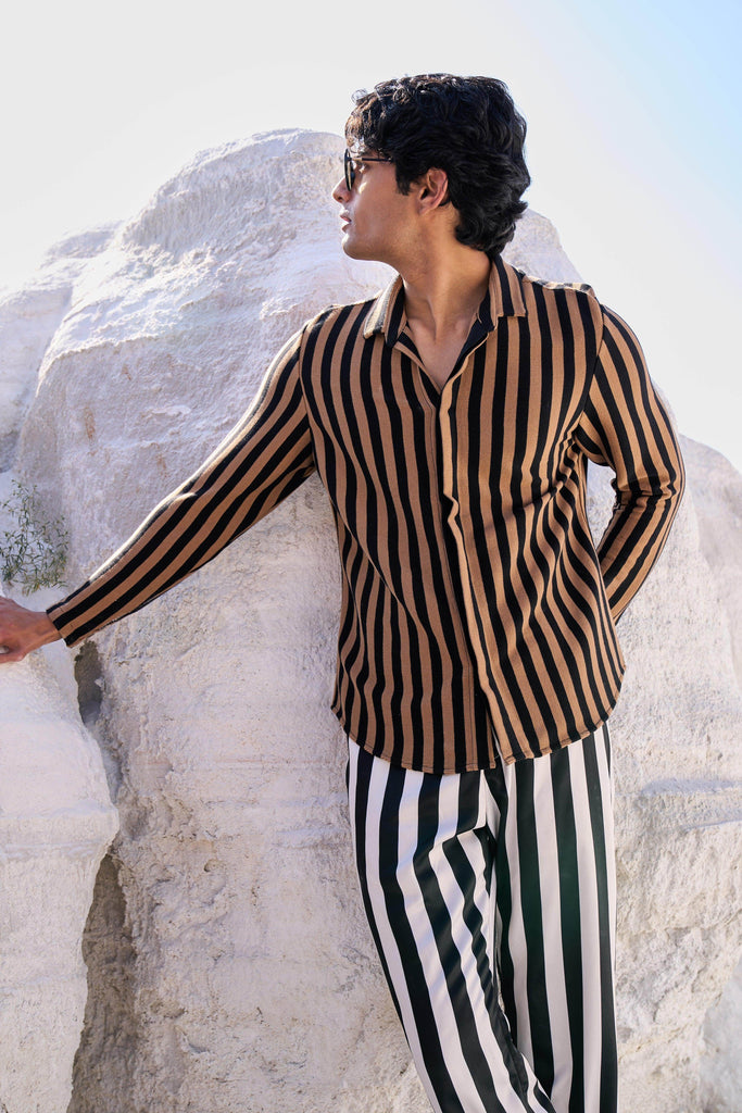 RETRO STRIPE SHIRT - dash and dot dash and dot