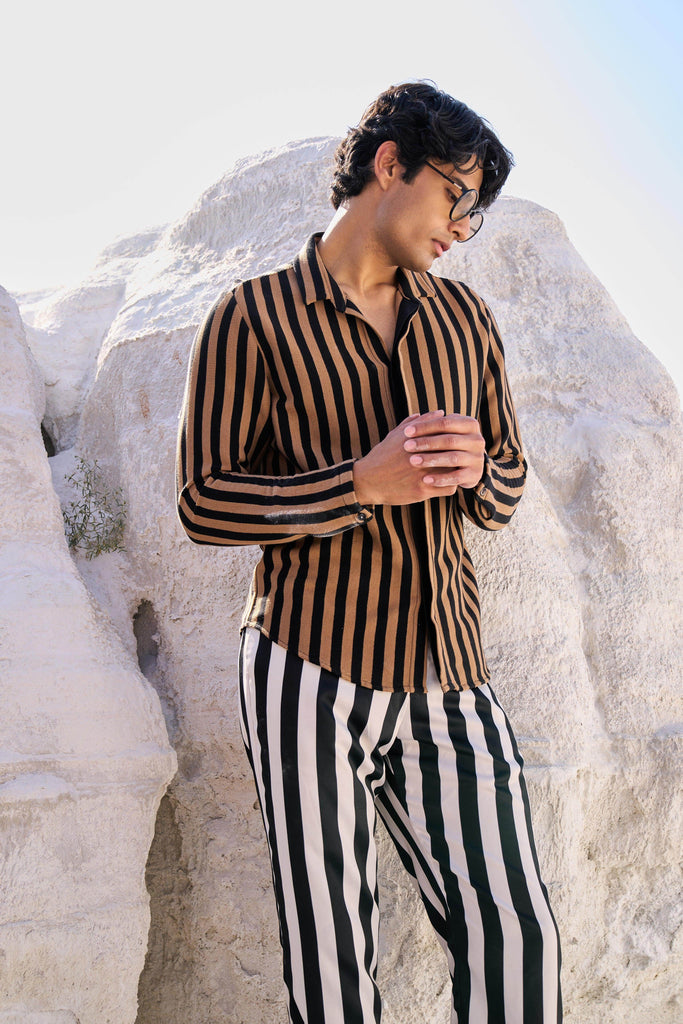 RETRO STRIPE SHIRT - dash and dot dash and dot