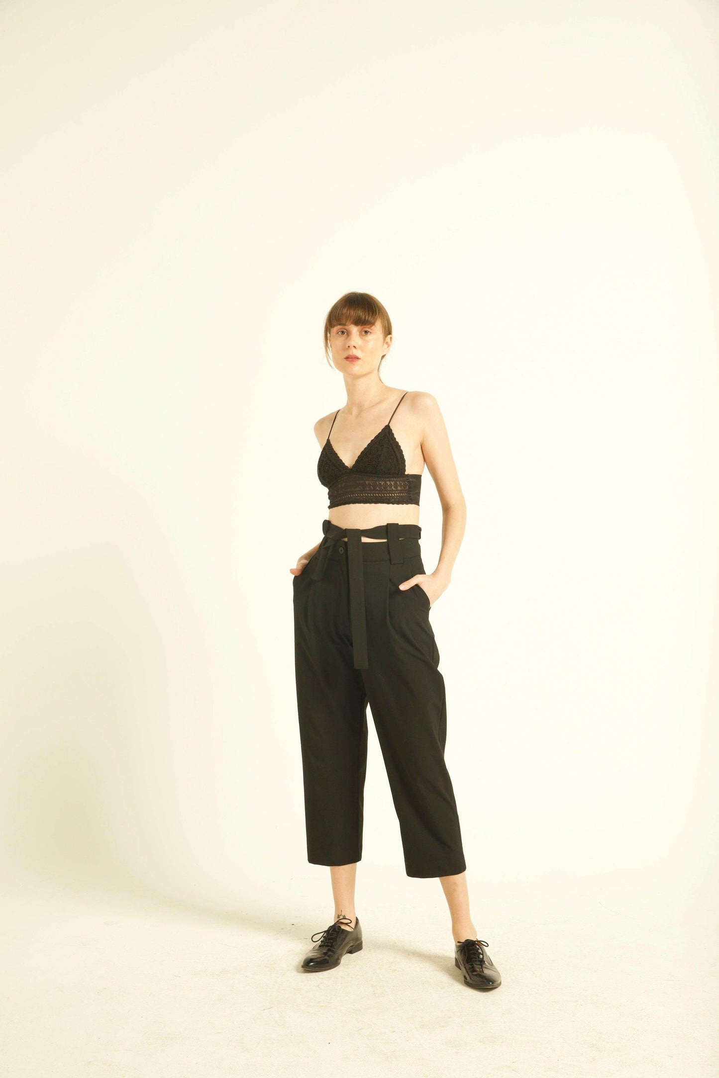 DETACHED BELT PANT - dash and dot