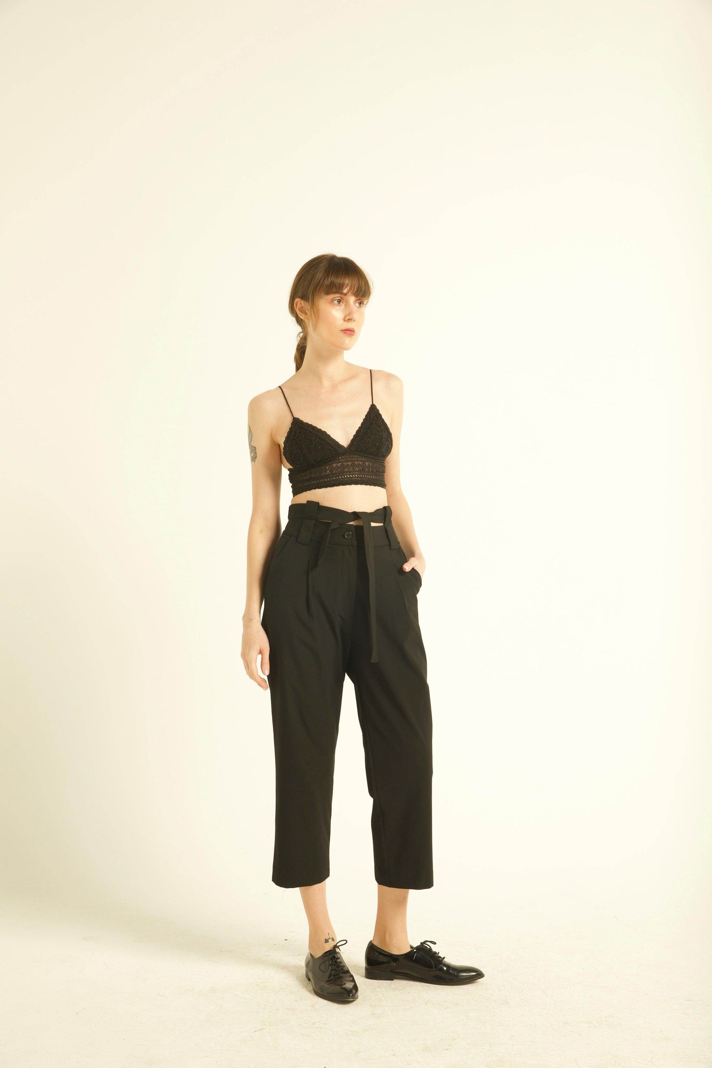 DETACHED BELT PANT - dash and dot