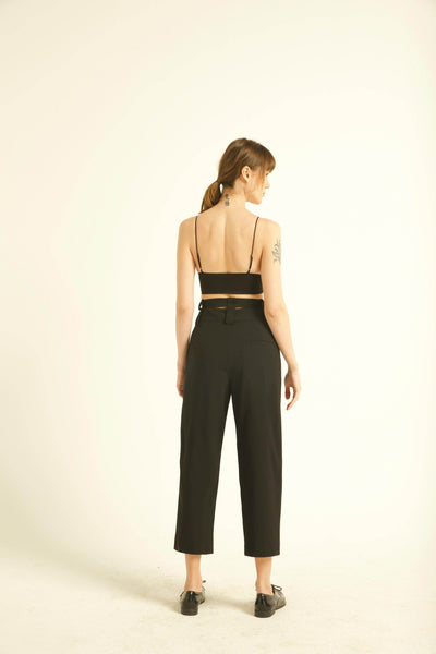 DETACHED BELT PANT - dash and dot
