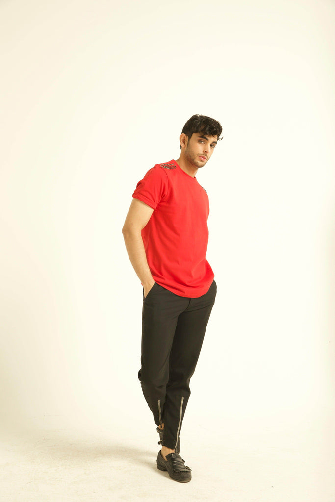 STUD TEE - dash and dot dash and dot