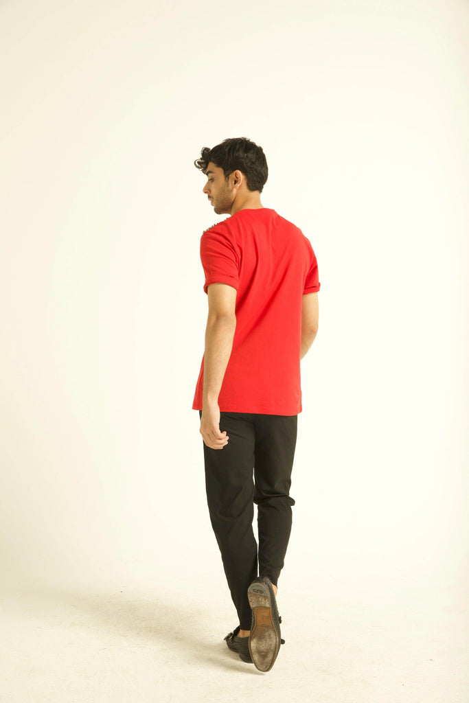 STUD TEE - dash and dot dash and dot