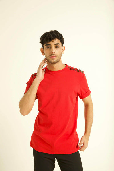 STUD TEE - dash and dot