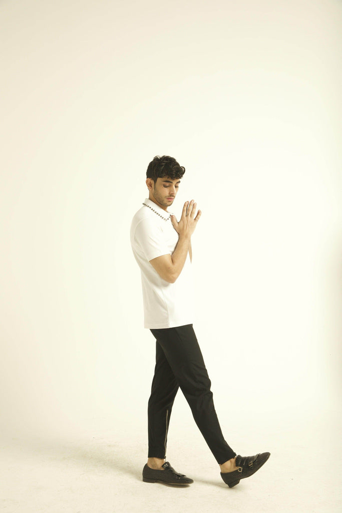 STUD POLO - dash and dot dash and dot