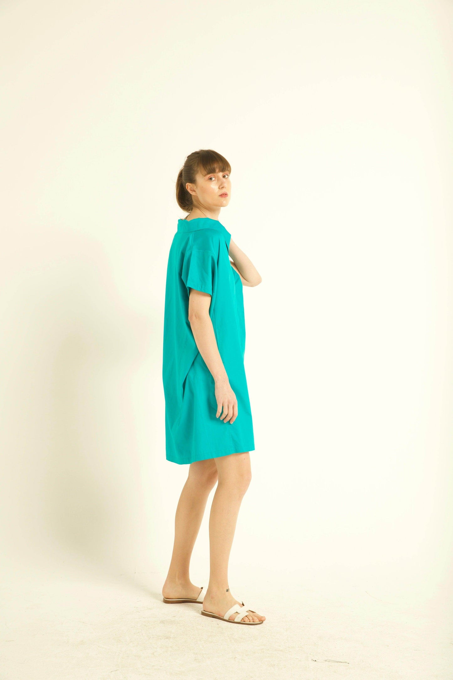 OFF-CENTER PLACKET MINI - dash and dot