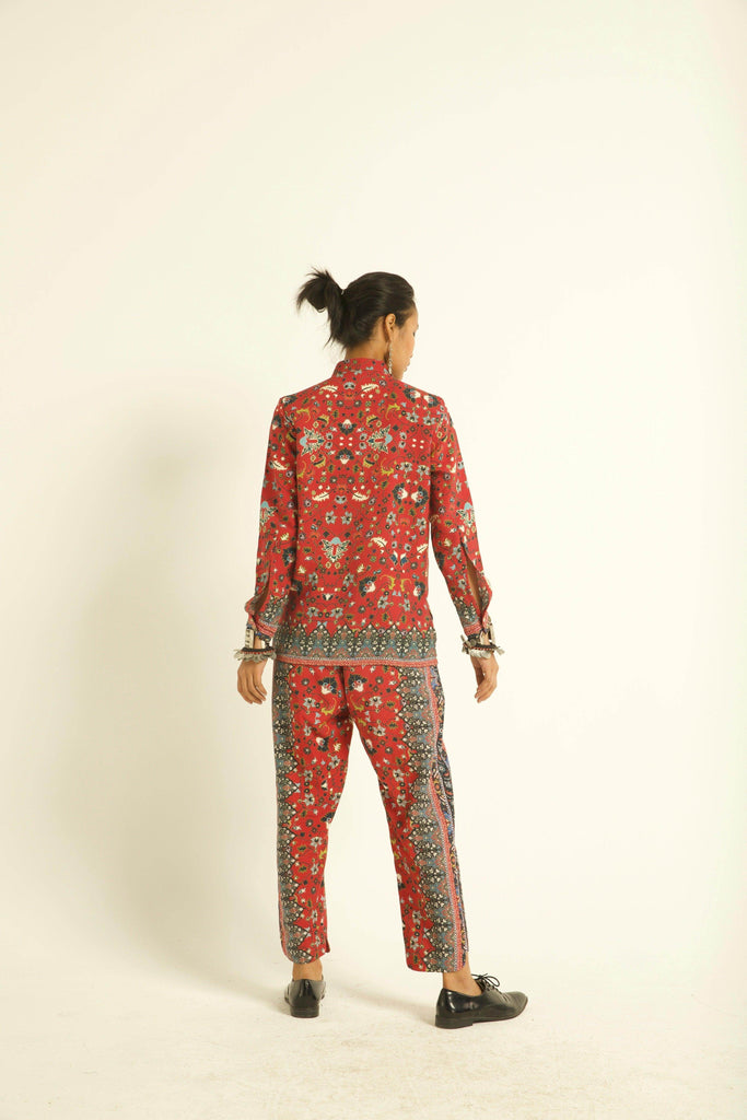 OUSHAK PRINTED SHIRT - dash and dot dash and dot