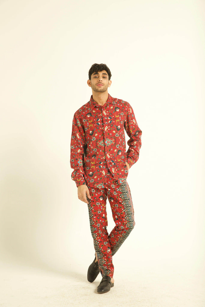 OUSHAK PRINTED PANT - dash and dot dash and dot