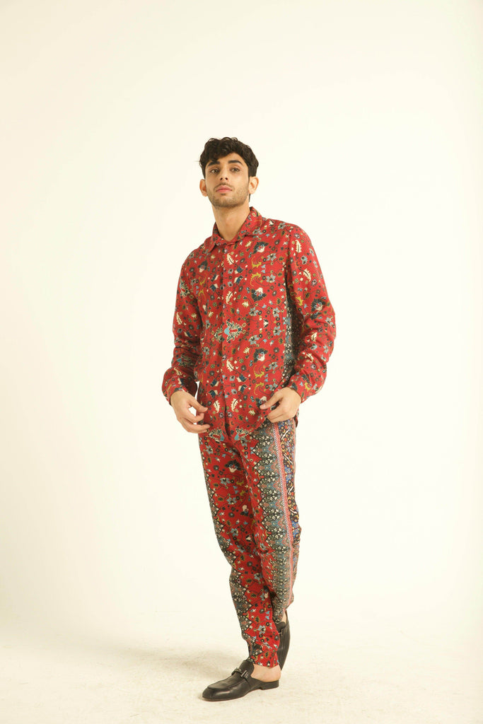 OUSHAK PRINTED PANT - dash and dot dash and dot