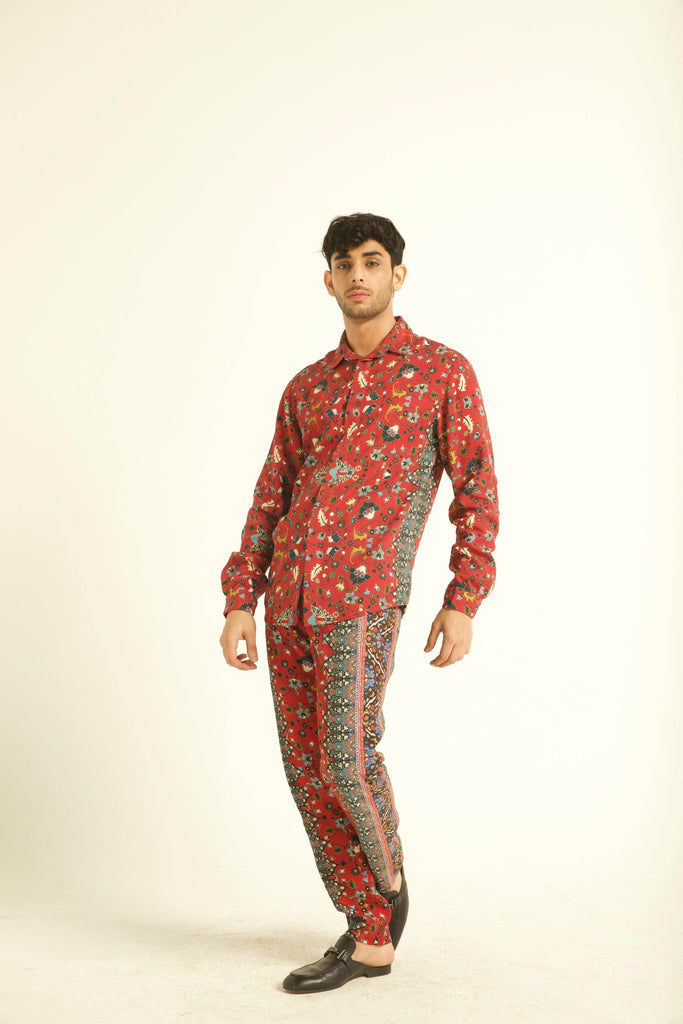 OUSHAK PRINTED PANT - dash and dot dash and dot