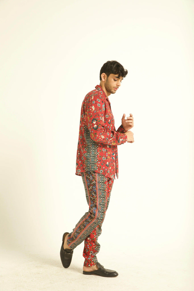 OUSHAK PRINTED PANT - dash and dot dash and dot