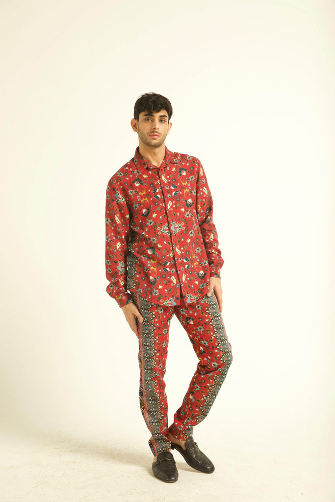 OUSHAK PRINTED PANT - dash and dot dash and dot