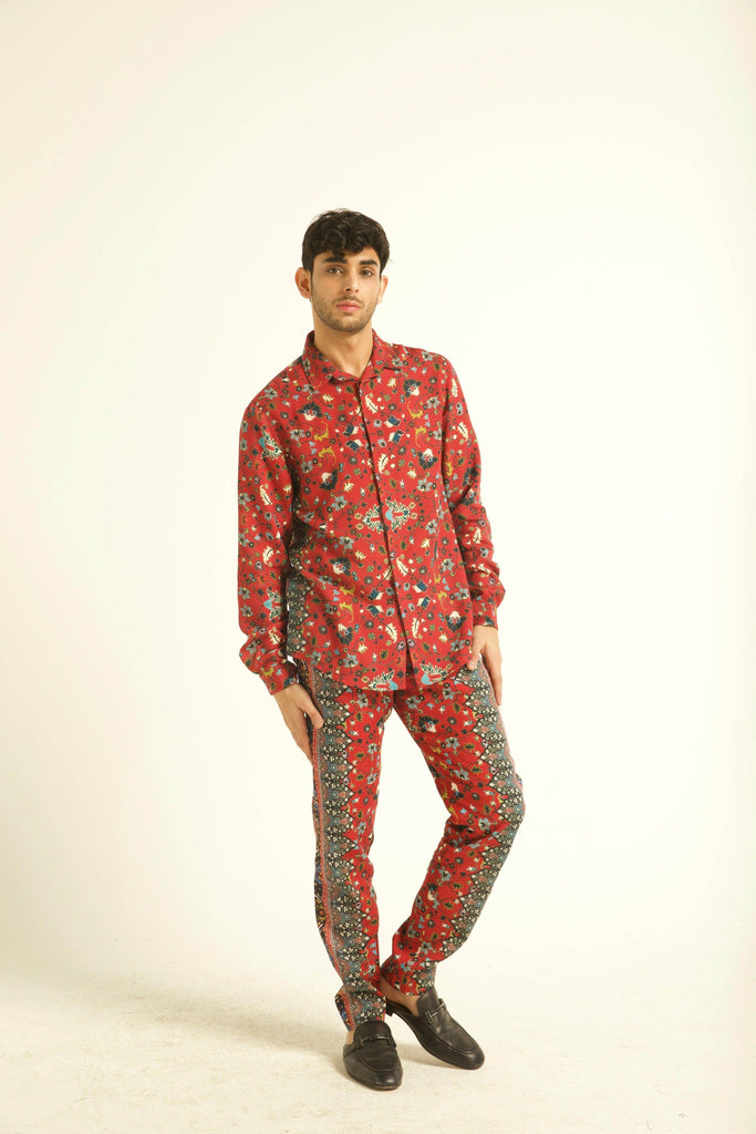 OUSHAK PRINTED SET - dash and dot dash and dot