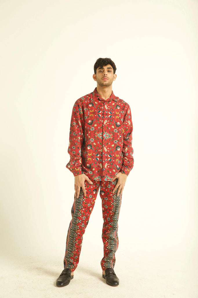 OUSHAK PRINTED PANT - dash and dot dash and dot