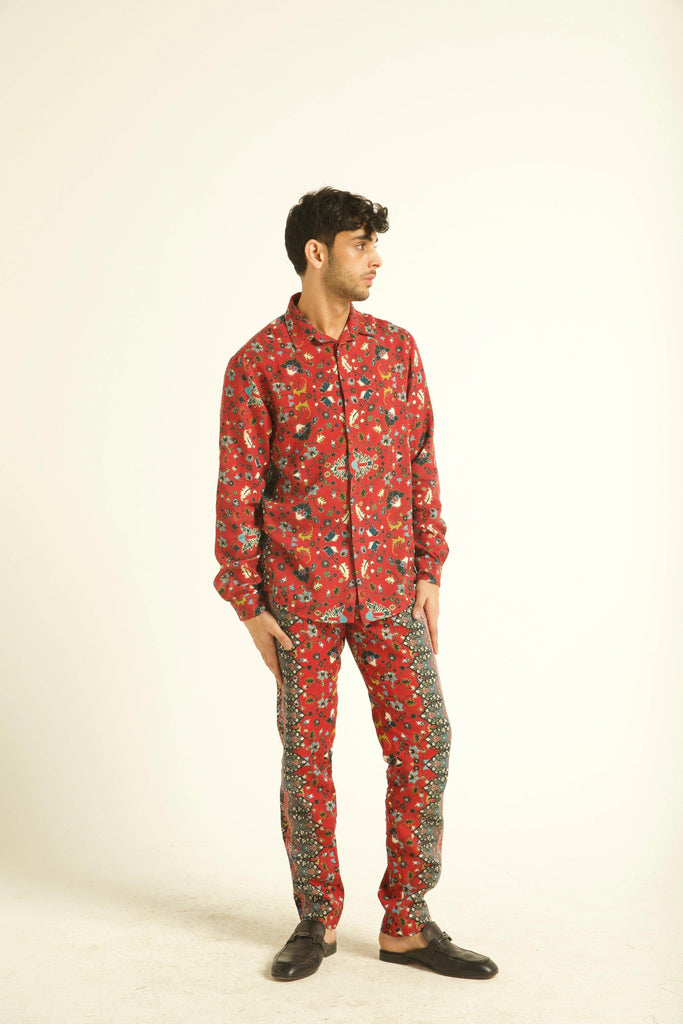 OUSHAK PRINTED SET - dash and dot dash and dot