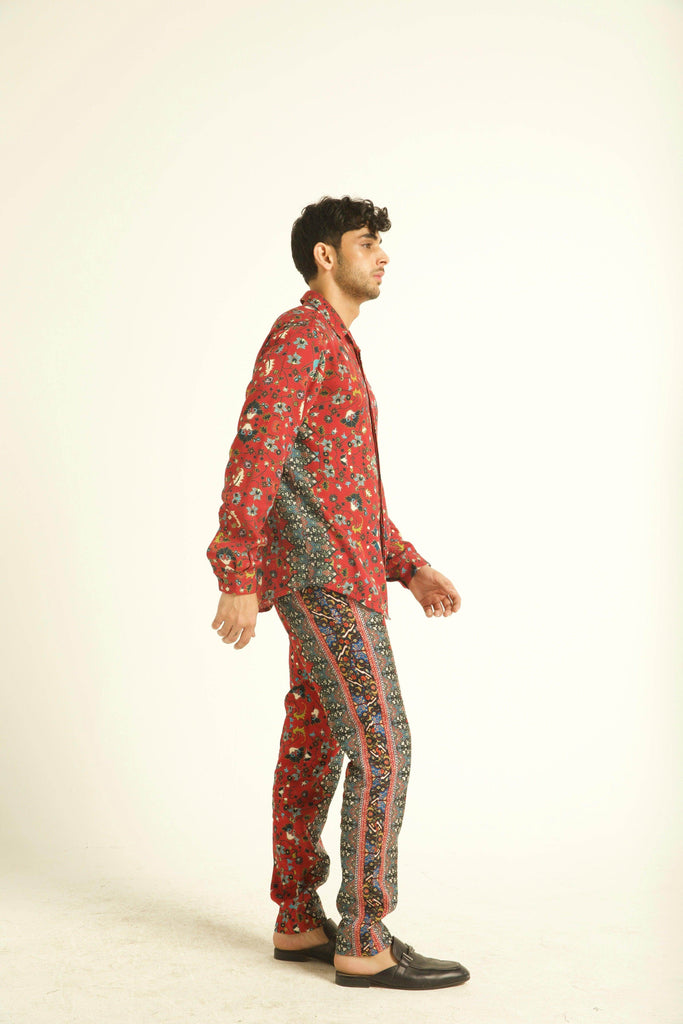 OUSHAK PRINTED PANT - dash and dot dash and dot