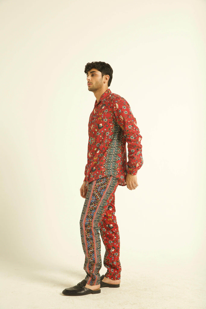 OUSHAK PRINTED SET - dash and dot dash and dot