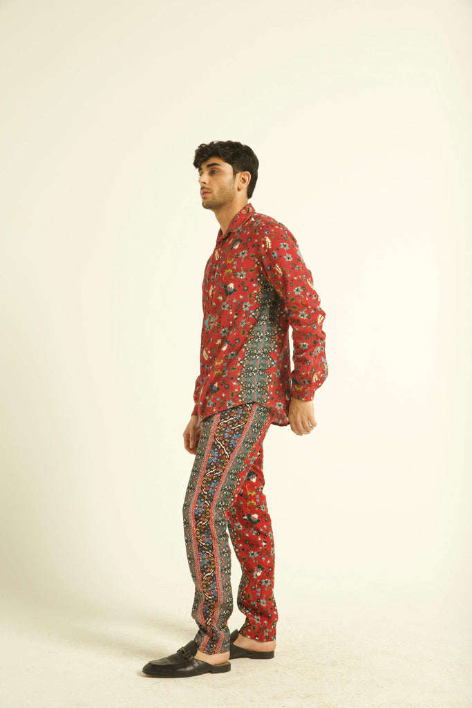 OUSHAK PRINTED PANT - dash and dot dash and dot