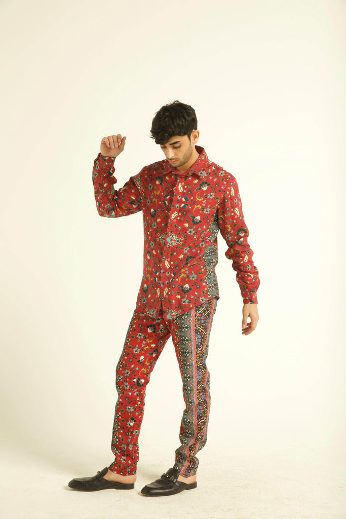 OUSHAK PRINTED PANT - dash and dot dash and dot