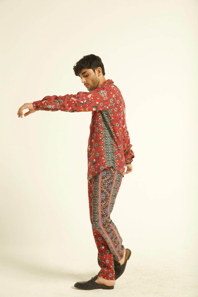 OUSHAK PRINTED PANT - dash and dot dash and dot