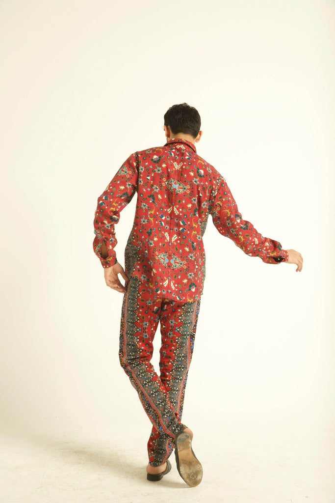 OUSHAK PRINTED PANT - dash and dot dash and dot