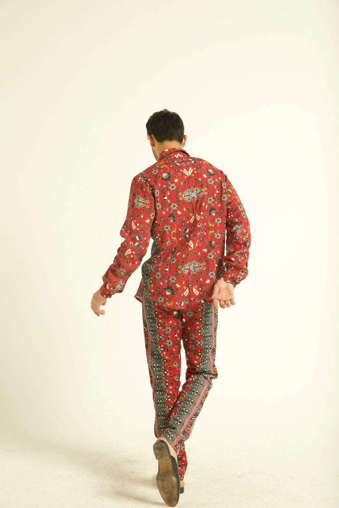 OUSHAK PRINTED PANT - dash and dot dash and dot