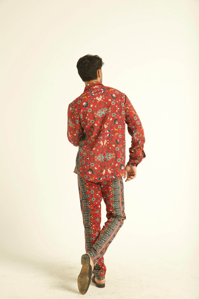 OUSHAK PRINTED PANT - dash and dot dash and dot