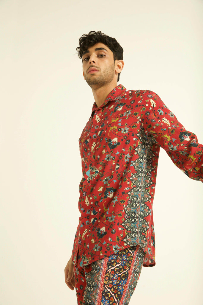 OUSHAK PRINTED PANT - dash and dot dash and dot