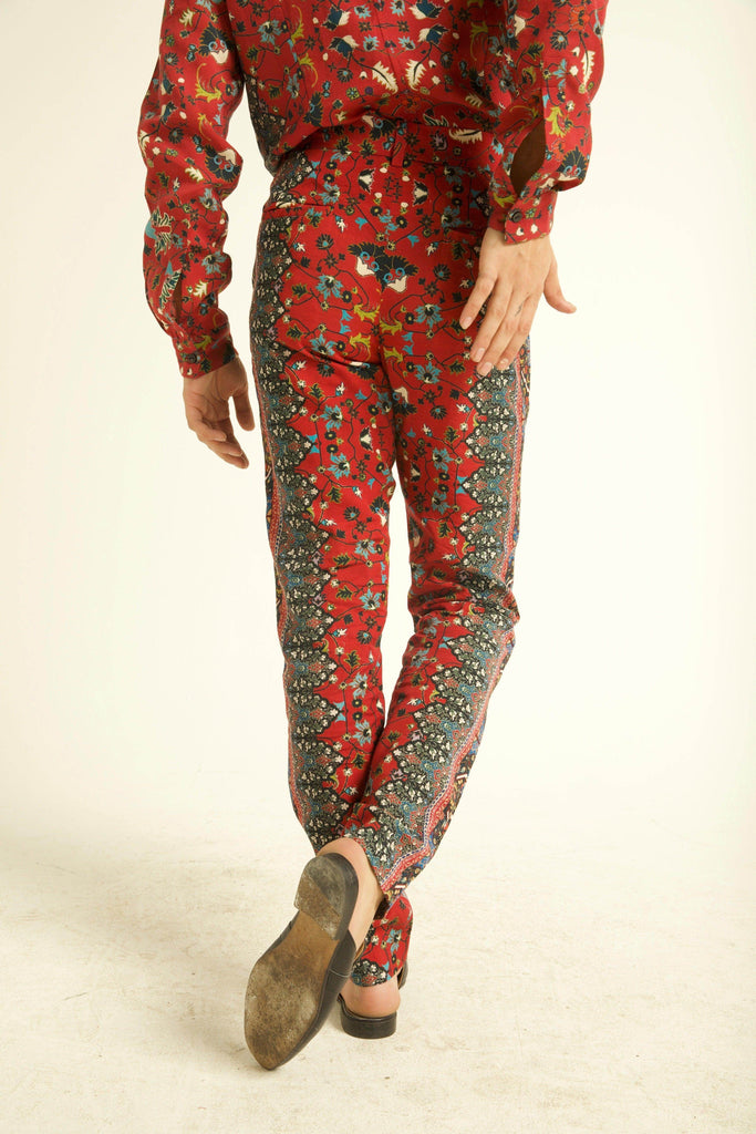 OUSHAK PRINTED PANT - dash and dot dash and dot