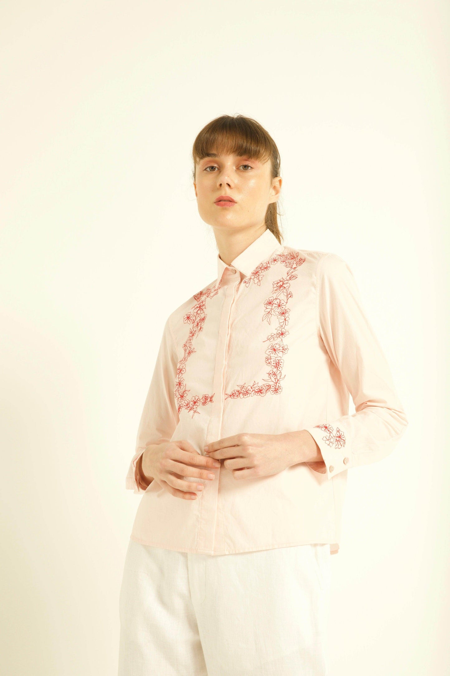 EMBROIDERED SHIRT - dash and dot