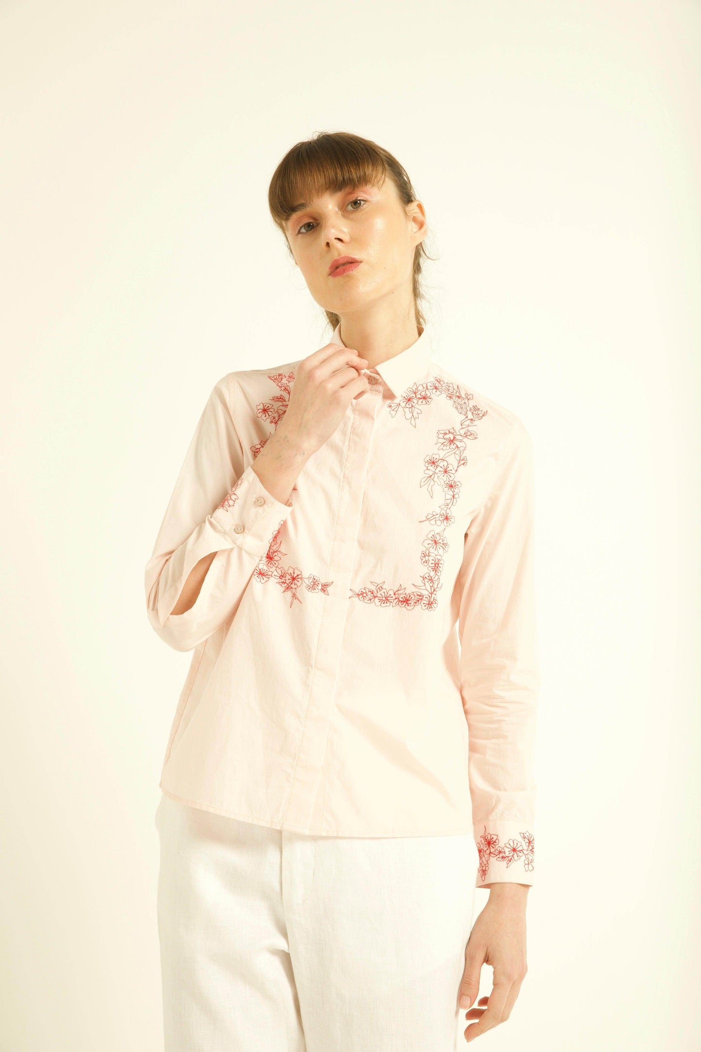 EMBROIDERED SHIRT - dash and dot