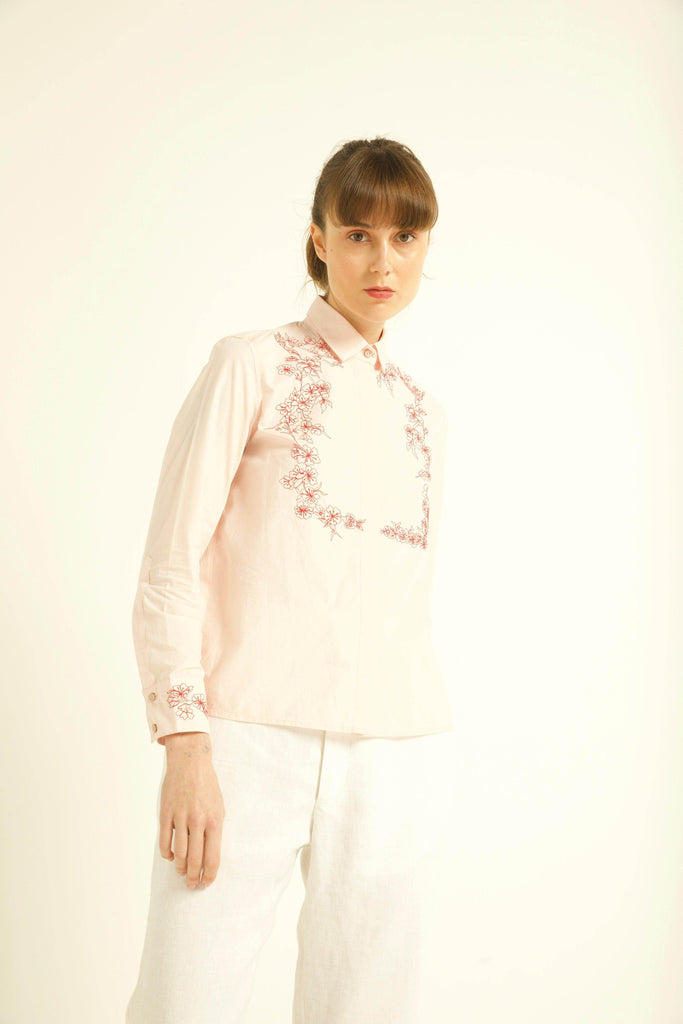 EMBROIDERED SHIRT - dash and dot dash and dot