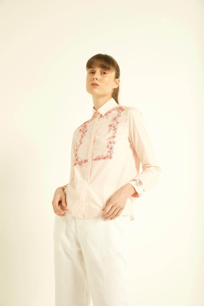 EMBROIDERED SHIRT - dash and dot dash and dot