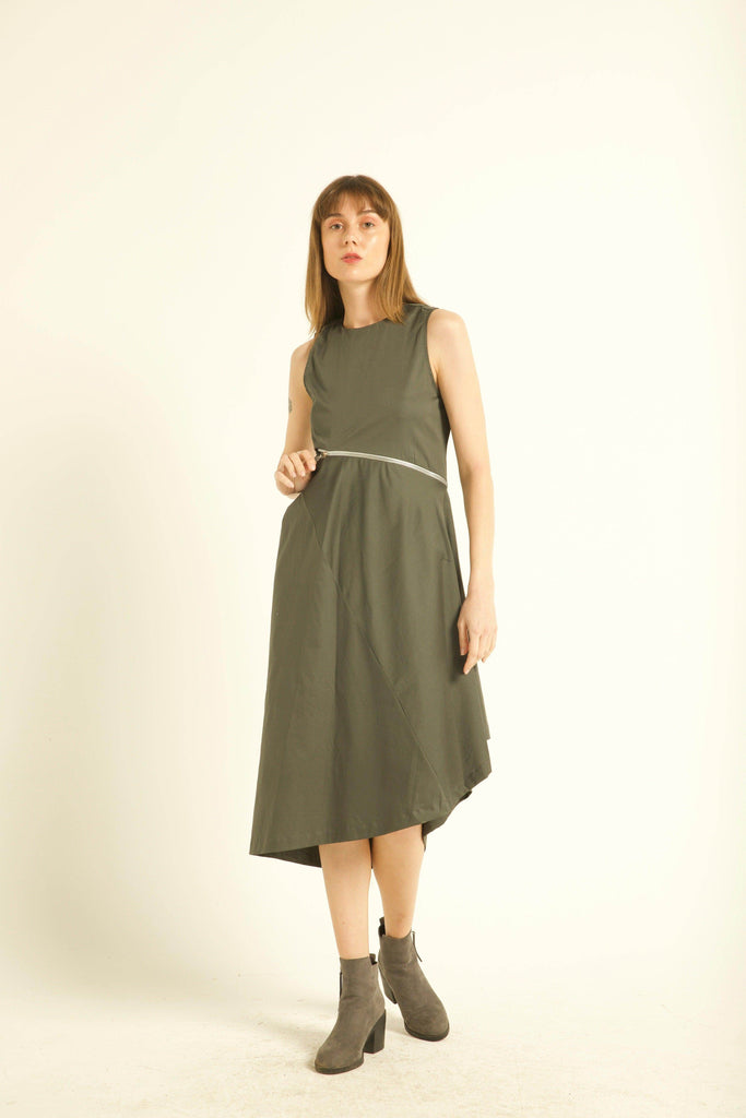 TWO-WAY ZIPPER DRESS - dash and dot dash and dot