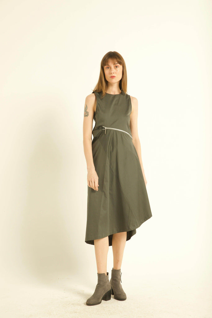 TWO-WAY ZIPPER DRESS - dash and dot dash and dot