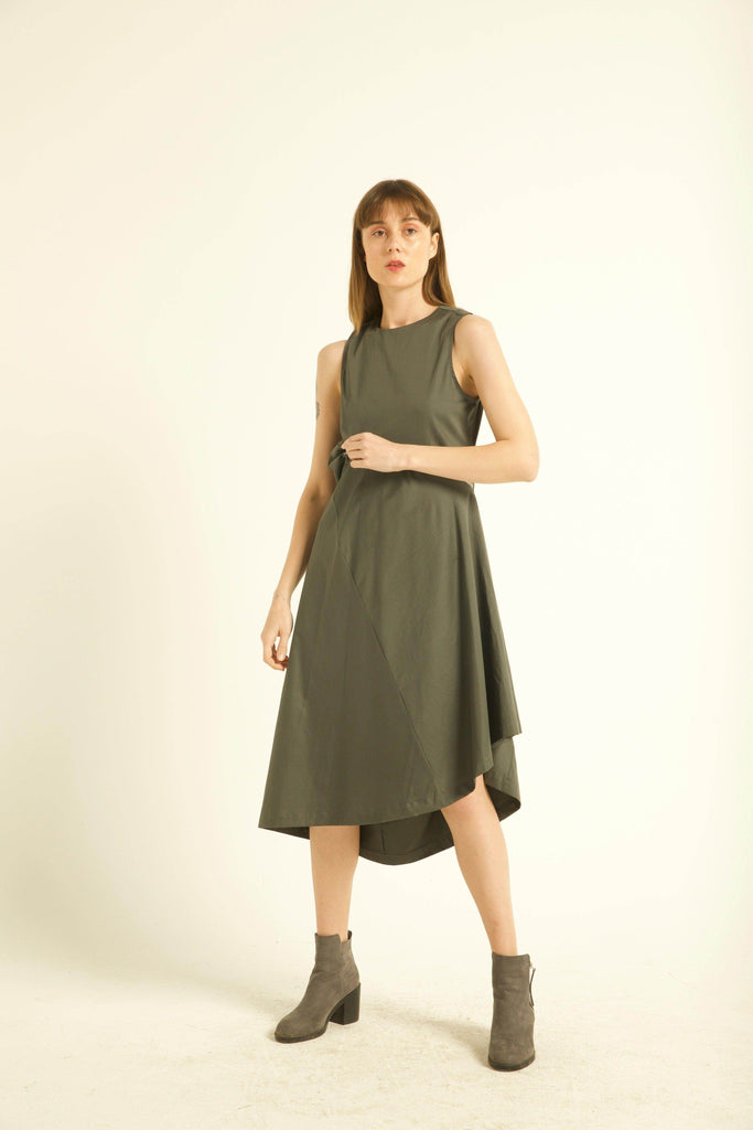 TWO-WAY ZIPPER DRESS - dash and dot dash and dot