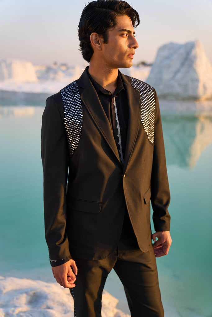 MIRROR HARNESS BLAZER - dash and dot dash and dot