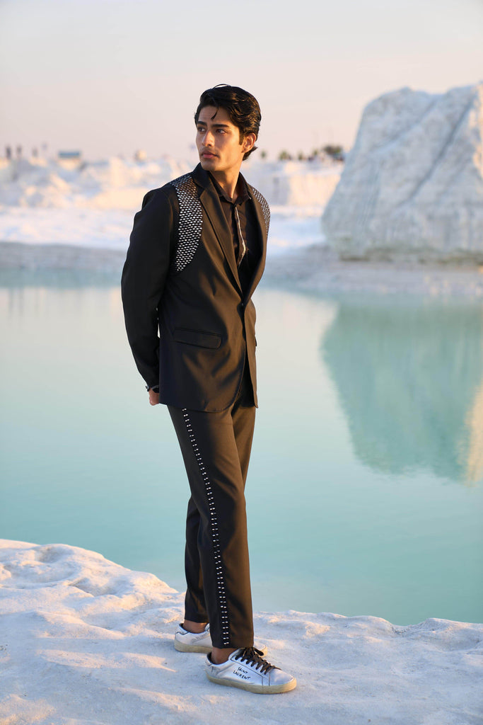 MIRROR HARNESS BLAZER - dash and dot dash and dot