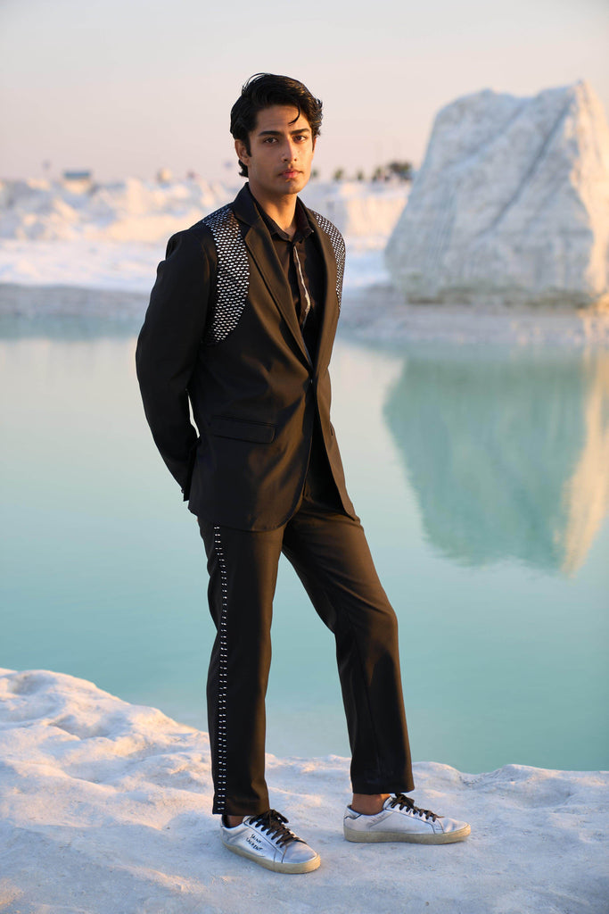 MIRROR HARNESS BLAZER - dash and dot dash and dot